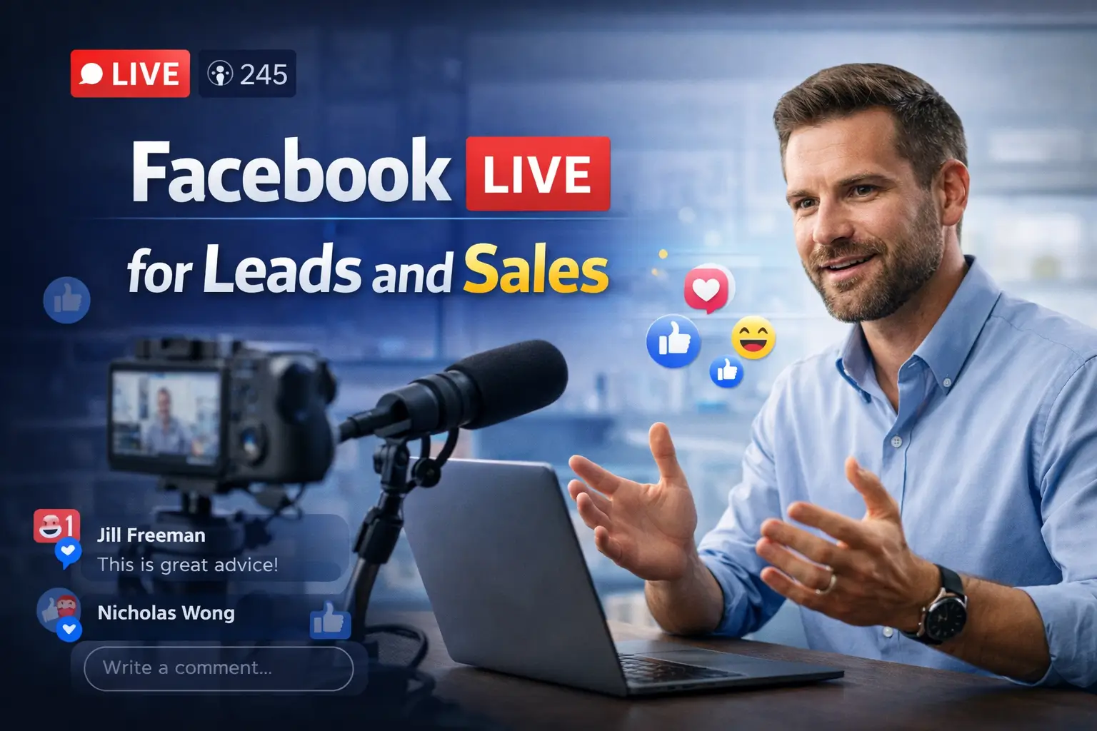 Facebook Live for Leads and Sales